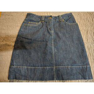Boden mini skirt denim med??